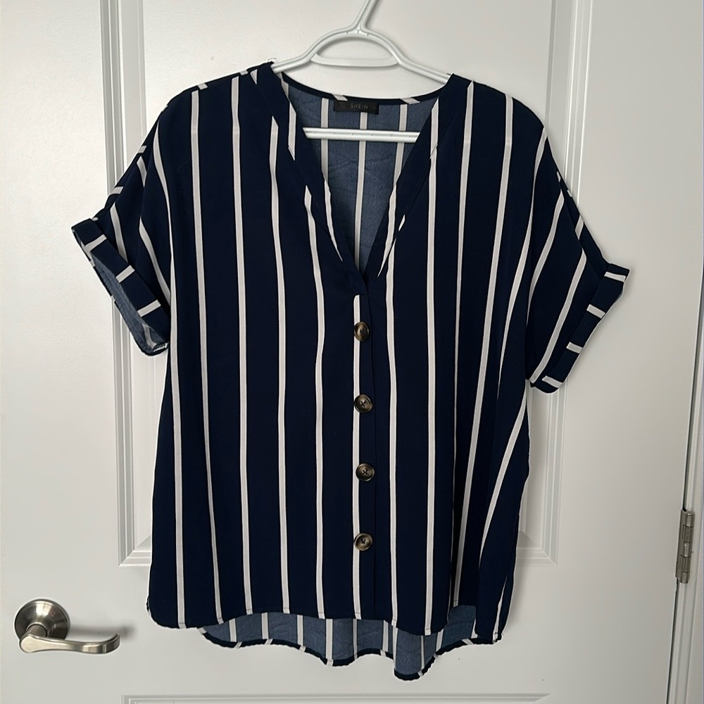 SHEIN Striped Top